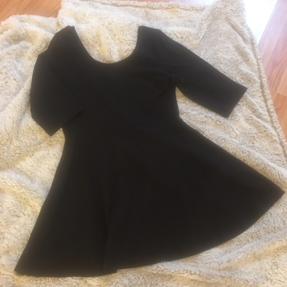 Black Skater Dress